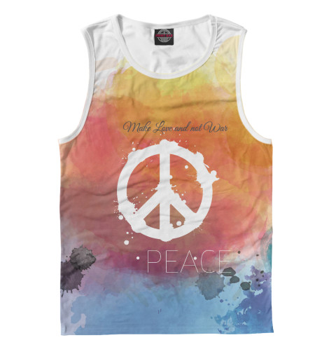 

Майки Print Bar, Белый, Мир