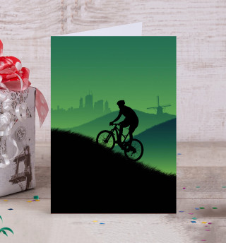 Велосипедист MTB