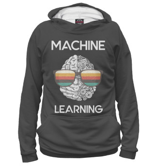 Худи для девочки Machine Learning GeekBrain