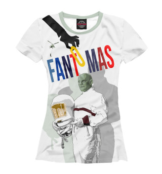 Женская футболка Fantomas