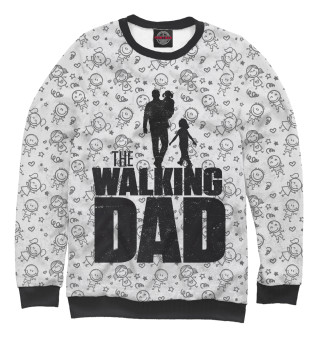 Женский свитшот Walking Dad