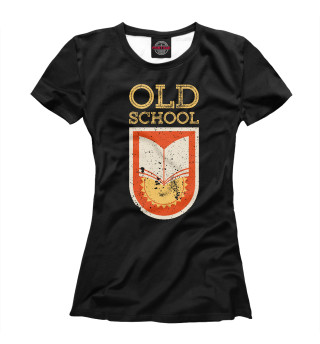 Футболка для девочек Old School