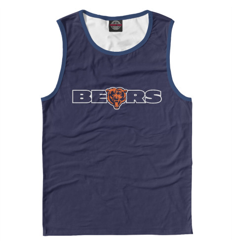 

Майки Print Bar, Белый, Chicago Bears