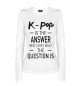 Женский лонгслив K-pop
