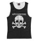 Майка для девочки Antisocial