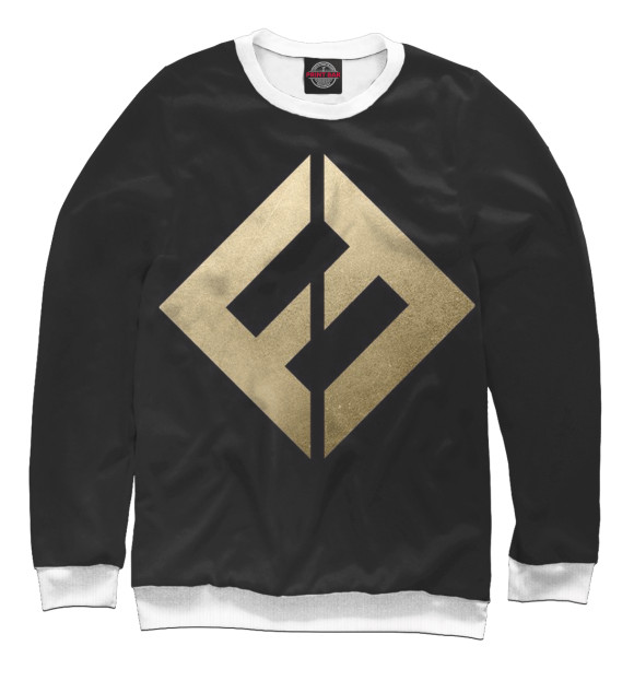 Свитшот для мальчиков с изображением Foo Fighters Concrete And Gold цвета Белый