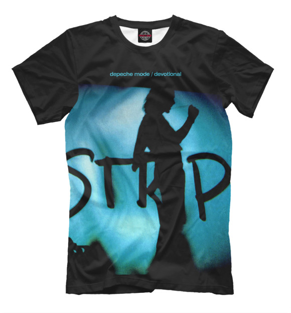 Мужская футболка с изображением Devotional цвета Черный