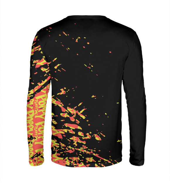 Мужской лонгслив с изображением Poppy Playtime цвета Белый