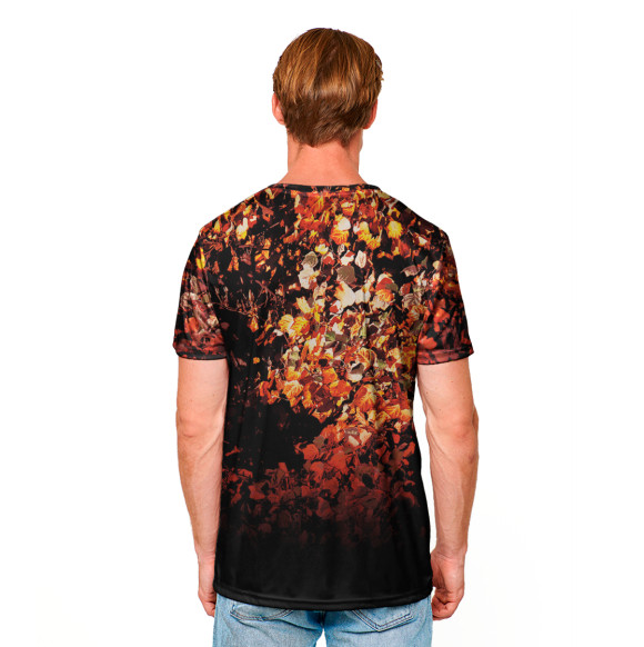 Мужская футболка с изображением Медведь с автоматом цвета Белый