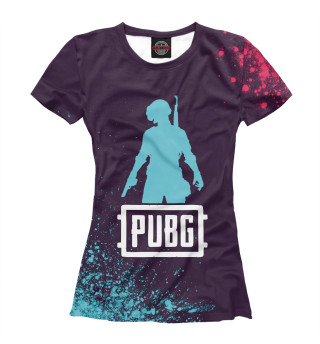 Женская футболка PUBG / (Пабг)
