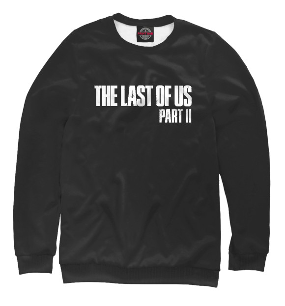 Женский свитшот с изображением The Last of Us:Part 2 цвета Белый