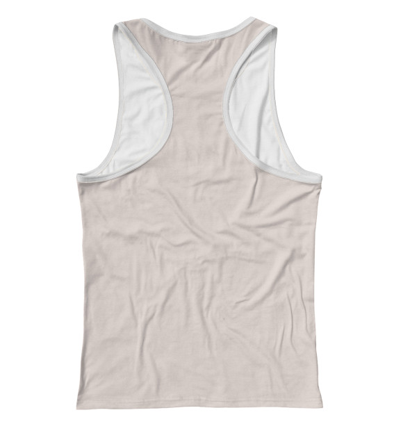 Женская майка-борцовка с изображением La casa de papel цвета Белый