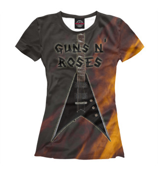 Футболка для девочек Группа Guns N’ Roses