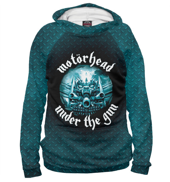 Мужское худи с изображением Motorhead цвета Белый