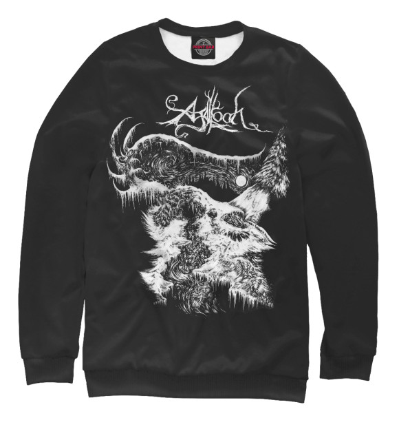 Свитшот для мальчиков с изображением Agalloch цвета Белый