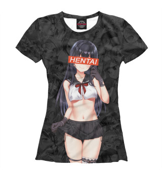 Женская футболка Hentai