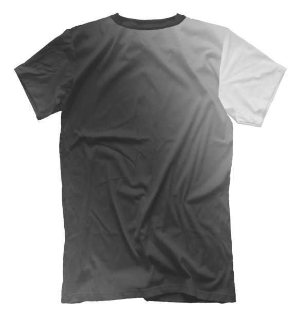 Мужская футболка с изображением Денис + Танк цвета Белый