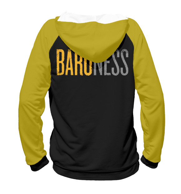 Женское худи с изображением Baroness цвета Белый