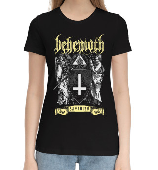 Хлопковая футболка для девочек Behemoth