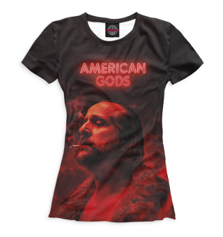 Женская футболка Американские боги
