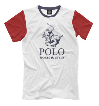 Мужская футболка Polo Sport