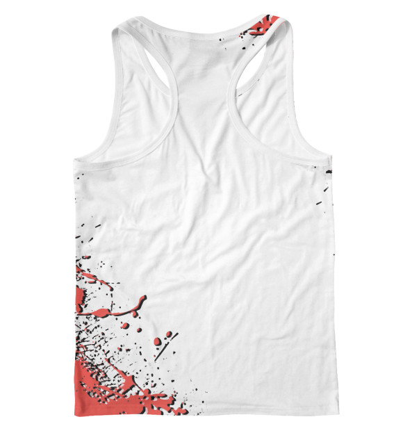 Мужская майка-борцовка с изображением The Offspring цвета Белый