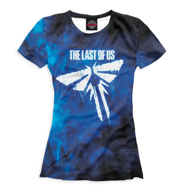Женская футболка с изображением Цикады The Last of Us цвета Белый