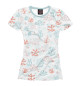 Женская футболка Кораллы и ракушки