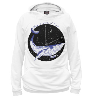 Мужское худи Have a whale of time