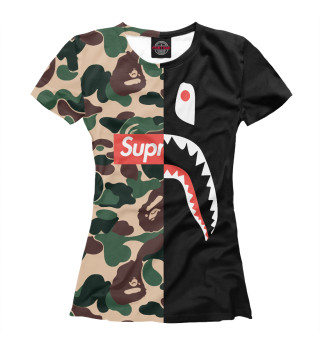 Футболка для девочек BAPE