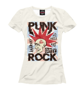 Футболка для девочек Punk Rock