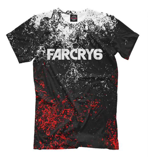 Футболка для мальчиков с изображением FARCRY6 цвета Белый