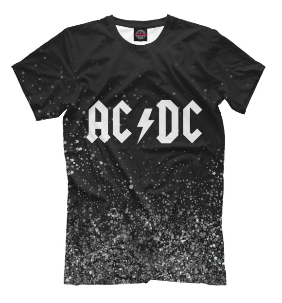 Футболка для мальчиков с изображением AC/DC цвета Белый