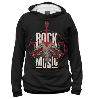 Мужское худи Rock Music