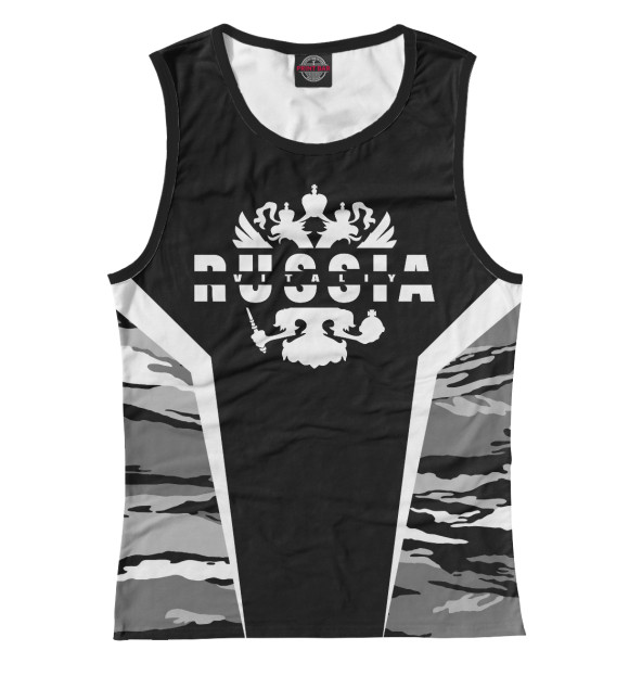 Майка для девочки с изображением Виталий - камуфляж цвета Белый