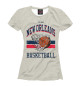 Женская футболка New Orleans Basketball