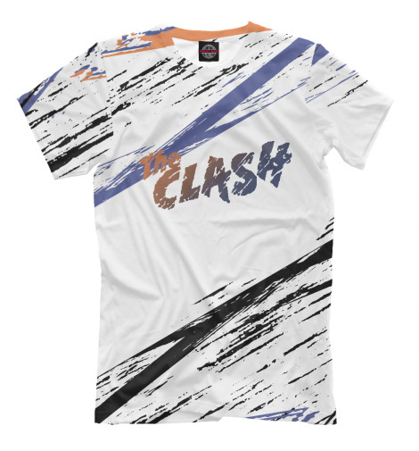 Футболки Print Bar The clash (color logo) the clash the clash