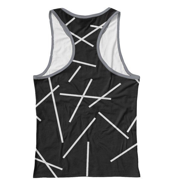 Женская майка-борцовка с изображением Влад цвета Белый