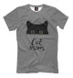 Мужская футболка Cat Mom