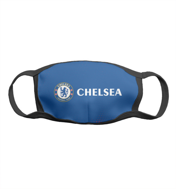 Маска тканевая с изображением Chelsea F.C. цвета Белый