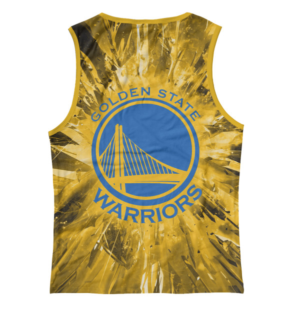 Женская майка с изображением Golden State Warriors цвета Белый