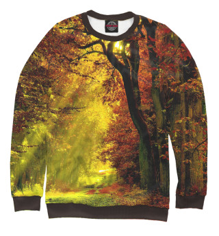 Свитшот для девочек Осенний лес