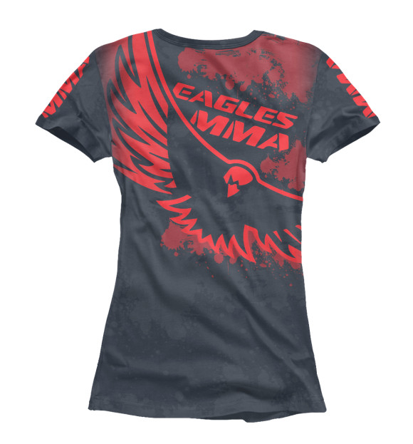 Футболка для девочек с изображением Eagles MMA цвета Белый