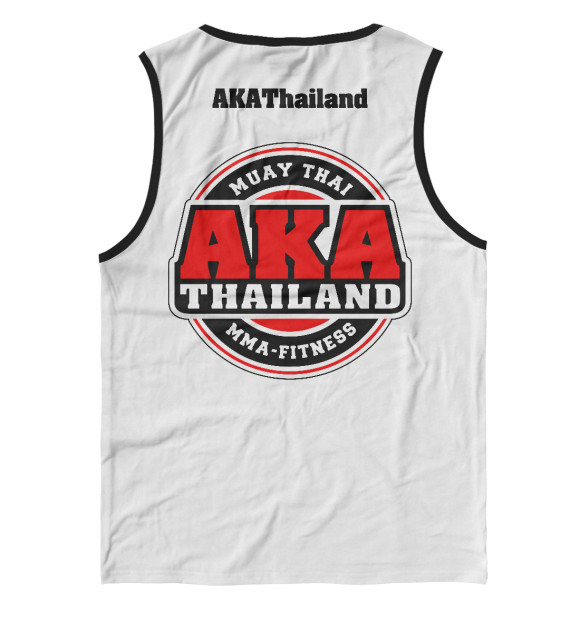 Майка для мальчика с изображением AKA Thailand цвета Белый