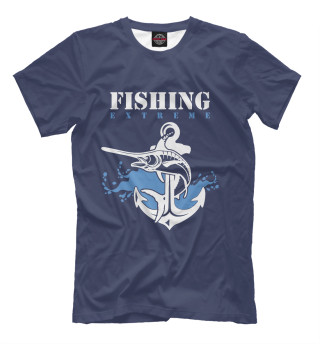 Мужская футболка Экстремальная рыбалка