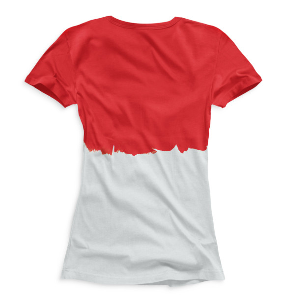 Футболка для девочек с изображением Rihanna цвета Белый