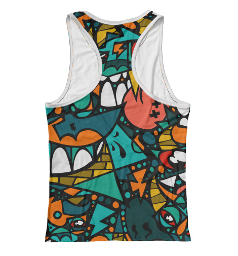 

Майки борцовки Print Bar, Белый, Psychedelic