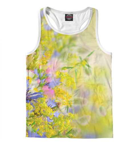 

Майки борцовки Print Bar, Белый, Цветочки