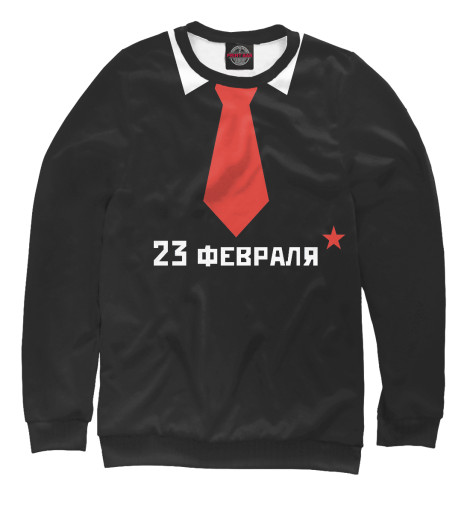 

Свитшоты Print Bar, Белый, Галстук