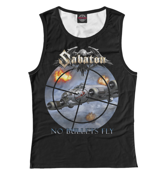 Майка для девочки с изображением Sabaton цвета Белый